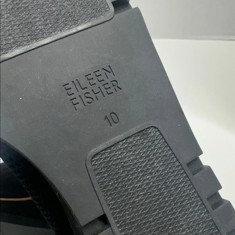 Eileen Fisher Wedges Ankle Boots London Recycled Stretch Knit Black New Size 10